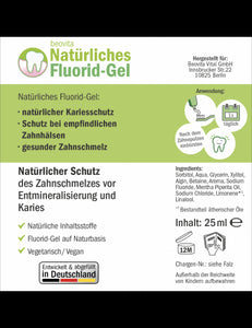 Fluorid Gel, gel natural de fluor, 25ml